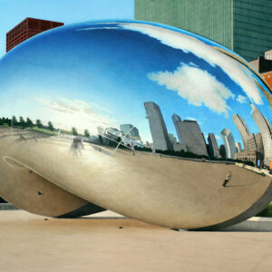 "Bean" Watercolor Open Edition Print