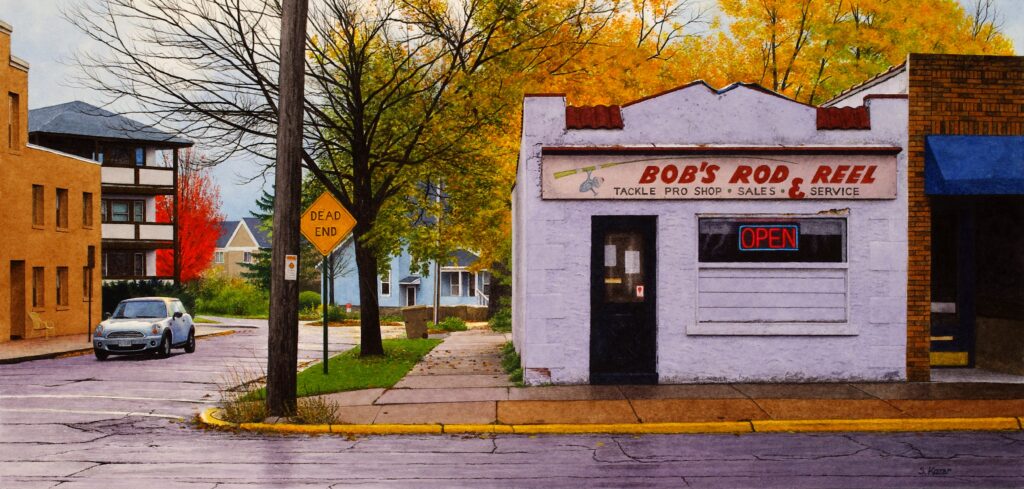 "Bob's Rod and Reel" Watercolor Open Edition Print