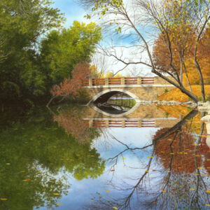 "Bridges of Madison #4" Watercolor Signed and Numbered Print