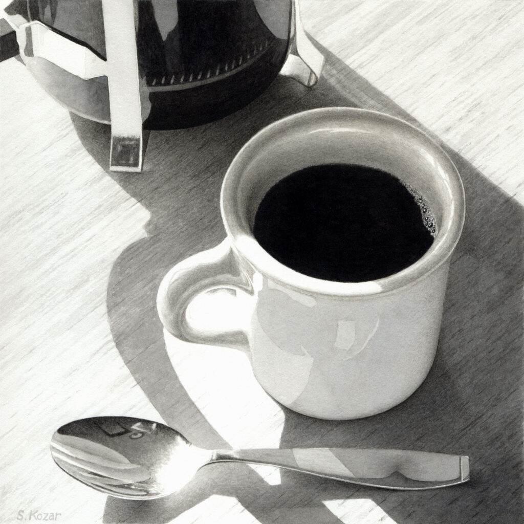 "Coffee #1" Watercolor Open Edition Print