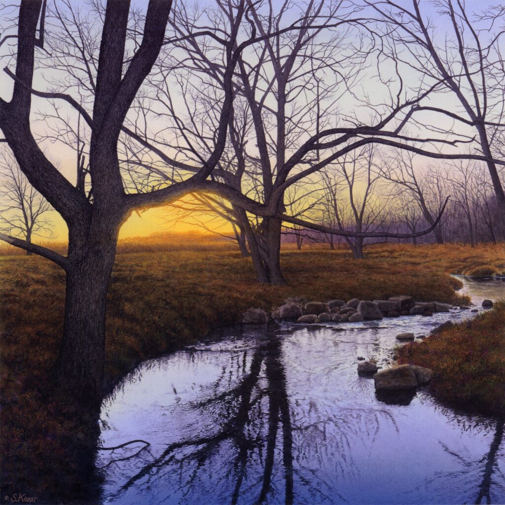 "Deep Reflections" Watercolor Open Edition Print