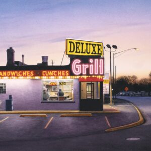 "Deluxe Grill at Sunrise" Watercolor Open Edition Print