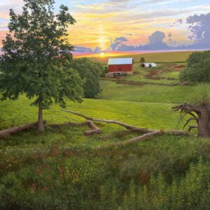 "Fallen Trees-Summer Sunset" Acrylic Open Edition Print