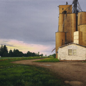 "Tabor & Co. Harris Station-Passing Storms" Watercolor Open Edition Print
