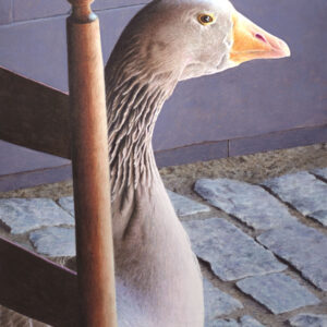 "Grey Goose" Watercolor Open Edition Print
