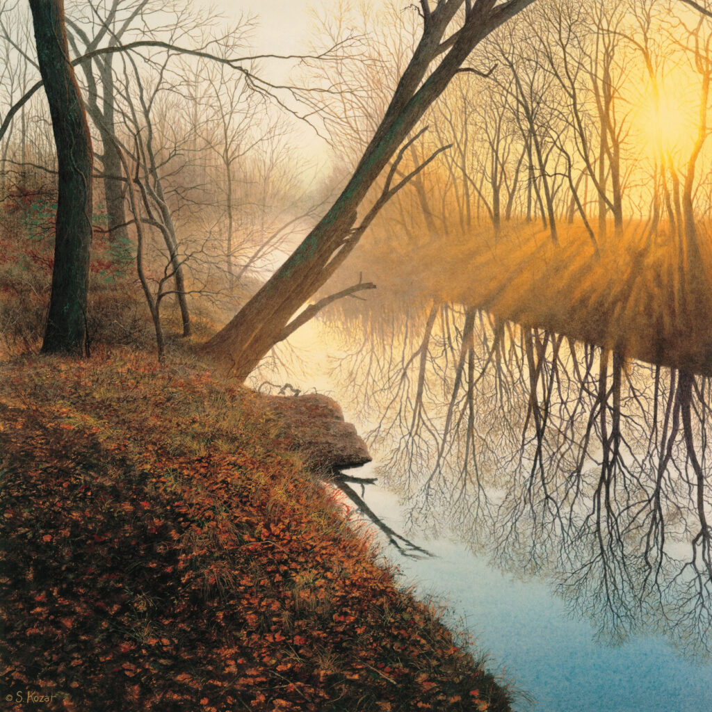 "Morning Solitude" Watercolor Open Edition Print