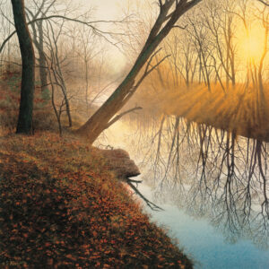 "Morning Solitude" Watercolor Signed and Numbered Print