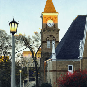 "Music Hall" Watercolor Open Edition Print