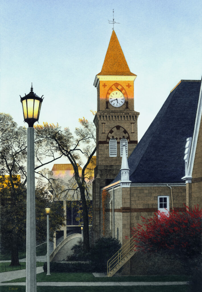 "Music Hall" Watercolor Open Edition Print