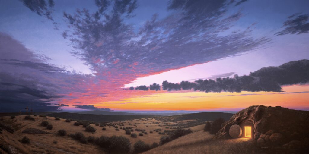 "He Has Risen, Just as He Said" Oil Open Edition Print