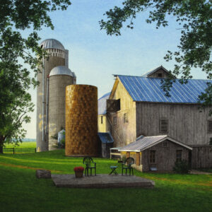 "Summer Farm-Shady Spot" Watercolor Open Edition Print