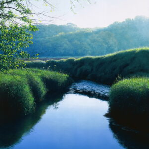 "Summer Morning-Elvers Creek" Oil Signed and Numbered Print