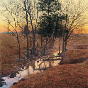 "Sunrise Creek" Watercolor Signed and Numbered Print