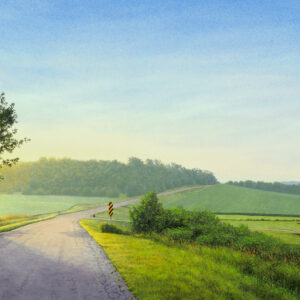 "Winding Summer Road" Watercolor Signed and Numbered Print